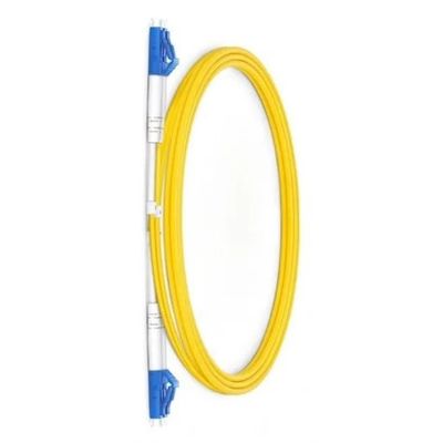 Single Mode G.652.D PVC Fiber Optic Patch Cord FOPC for High-Speed Data Transmission