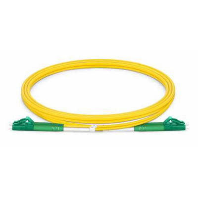 LC APC to LC APC Duplex Single Mode G.652.D PVC 2.0mm Fiber Optic Patch Cord for High-Performance Connectivity