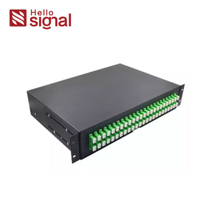 1U/2U/3U 19 Inch Rack Mountable Fiber Optic Patch Panel with CRS Cold Rolled Steel and Slide Rail Installation