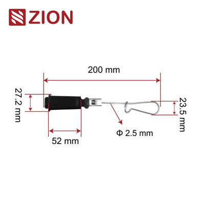 ZCSPC-03 FTTH Combination Flat Cable Drop Clamp | Durable Fiber Optic Clamp for Versatile Applications
