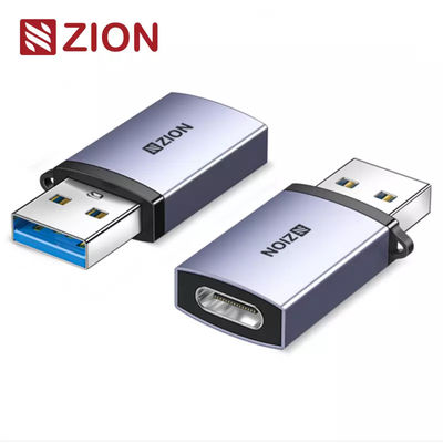 USB 3.2 Gen 2 Male to Type-C Female Adapter Single Side 10Gbps High Speed USB 3.2 Gen 2 Adapter for Fast Data Transfer