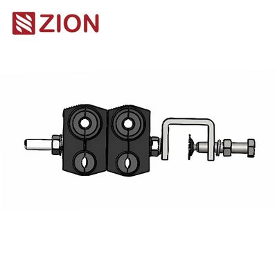 Black Block Feeder Cable adss suspension clamp 4 Way