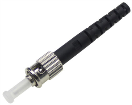 ST Series Fiber Optic Connector with Ceramic Ferrule and Pre-polished Design for Reliable Performance