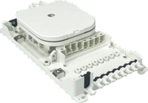 8 Cores Waterproof Fiber Terminal Box with PC+ABS/ABS Material for PLC Splitter