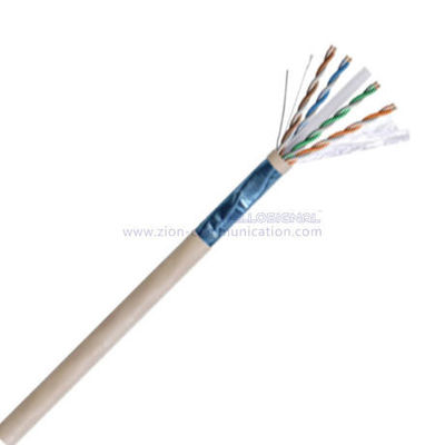 0.57mm Copper Conductor F/UTP CAT6 Network Cable with Plenum PVC Jacket and UL/ETL CMP Certification