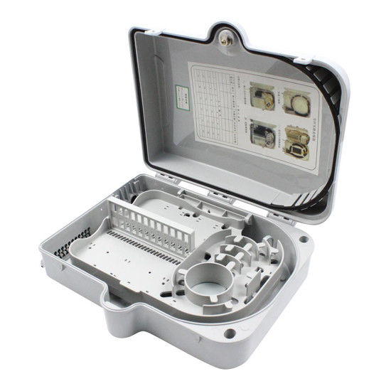 16 Core Fiber Optical Terminal Box with ABS+PC Material and IP55 Protection for Fttx Network