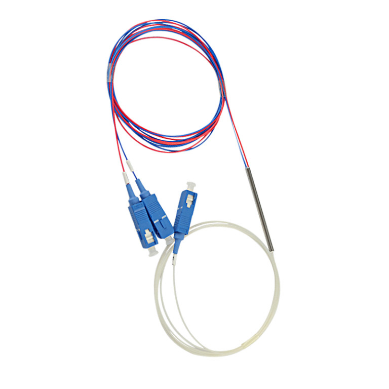 1×2 Fiber Splitter Singlemode FBT Type with SC/UPC Fiber Connectors ABS Box ( SC LC FC ST connectors)(7233107)