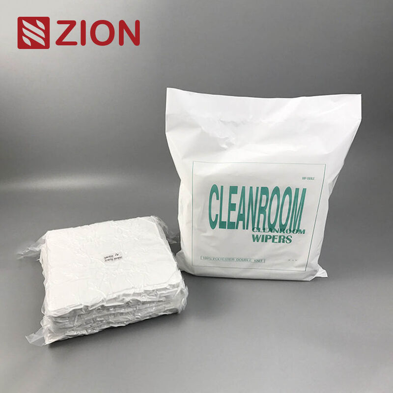 14*20cm Industrial Non-Woven Cleaning Wipes with 50%woodpulp/50%pet Material and 530% Liquid Absorption