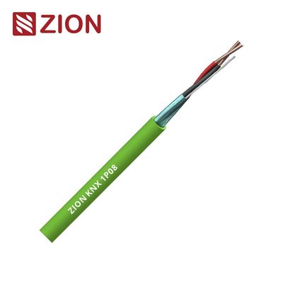 KNX 1PR 0.8mm 裸銅 LSZH ケーブル – PE絶縁、フォイルシールド | KNX1P08-OE