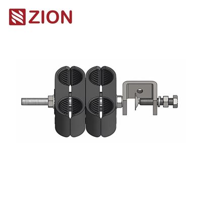 7/8インチケーブル 4 Way Ftth ドロップクランプ ステンレス鋼 304 EPDM インセット